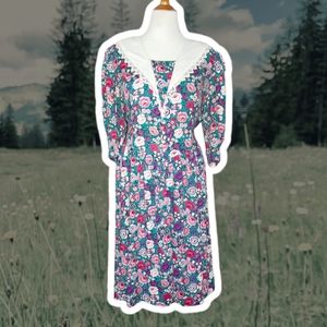 Vintage Lisa II Floral Dress
